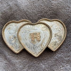 Montana Silversmiths H belt buckle